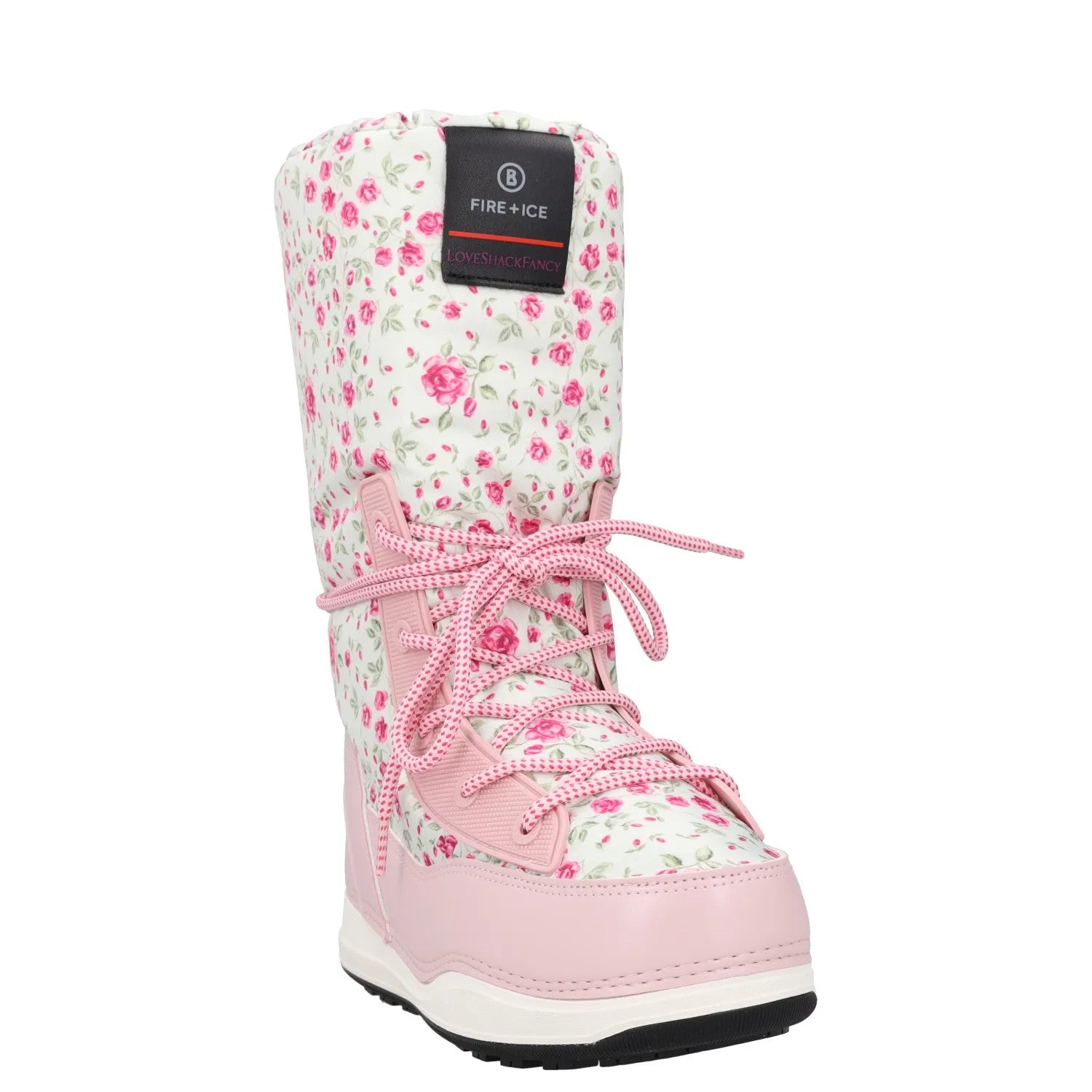 BOGNER Womens Snowboot Multicoloured Pink White Synthetic High Top UK 2.5 RRP275 — View 2