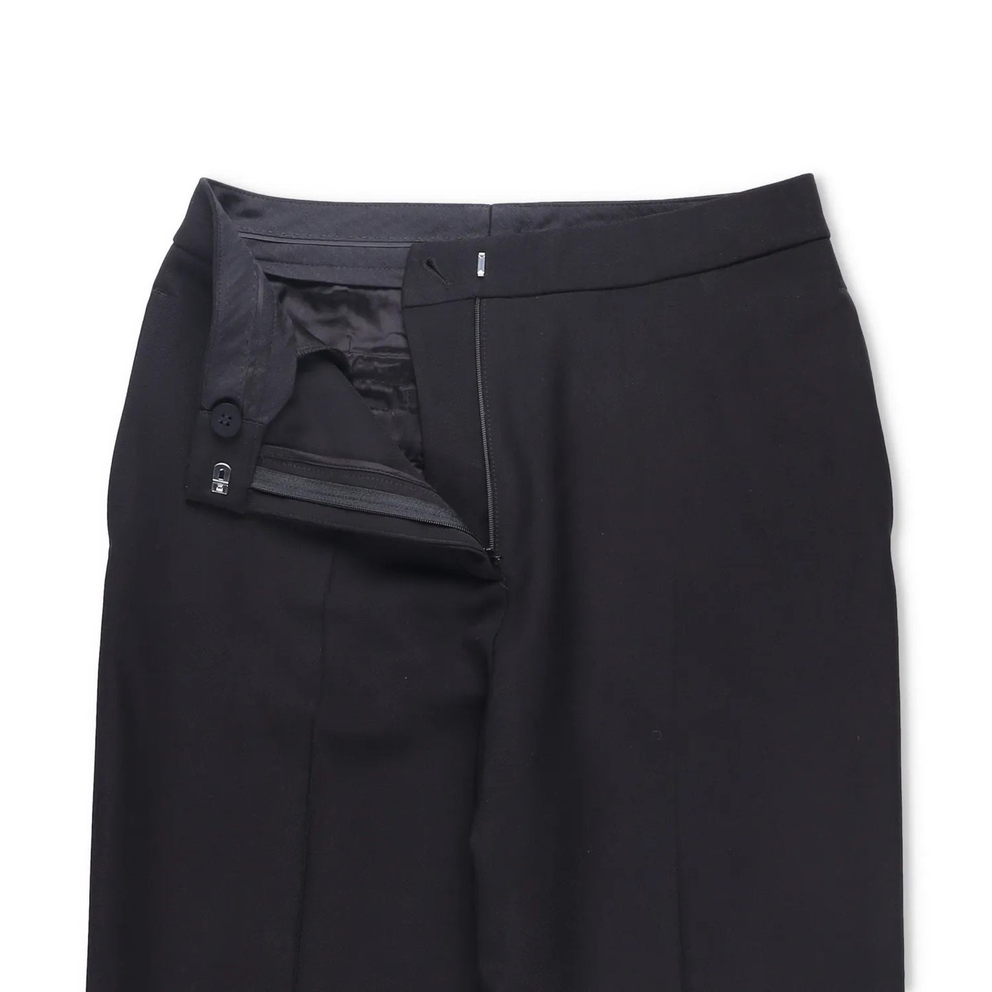 TOVE Womens Amie Tailored Trousers Slim Leg Black Pleated Flat Front 36 RRP 690 — View 5