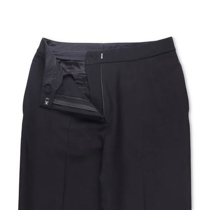 TOVE Womens Amie Tailored Trousers Slim Leg Black Pleated Flat Front 36 RRP 690 — View 5