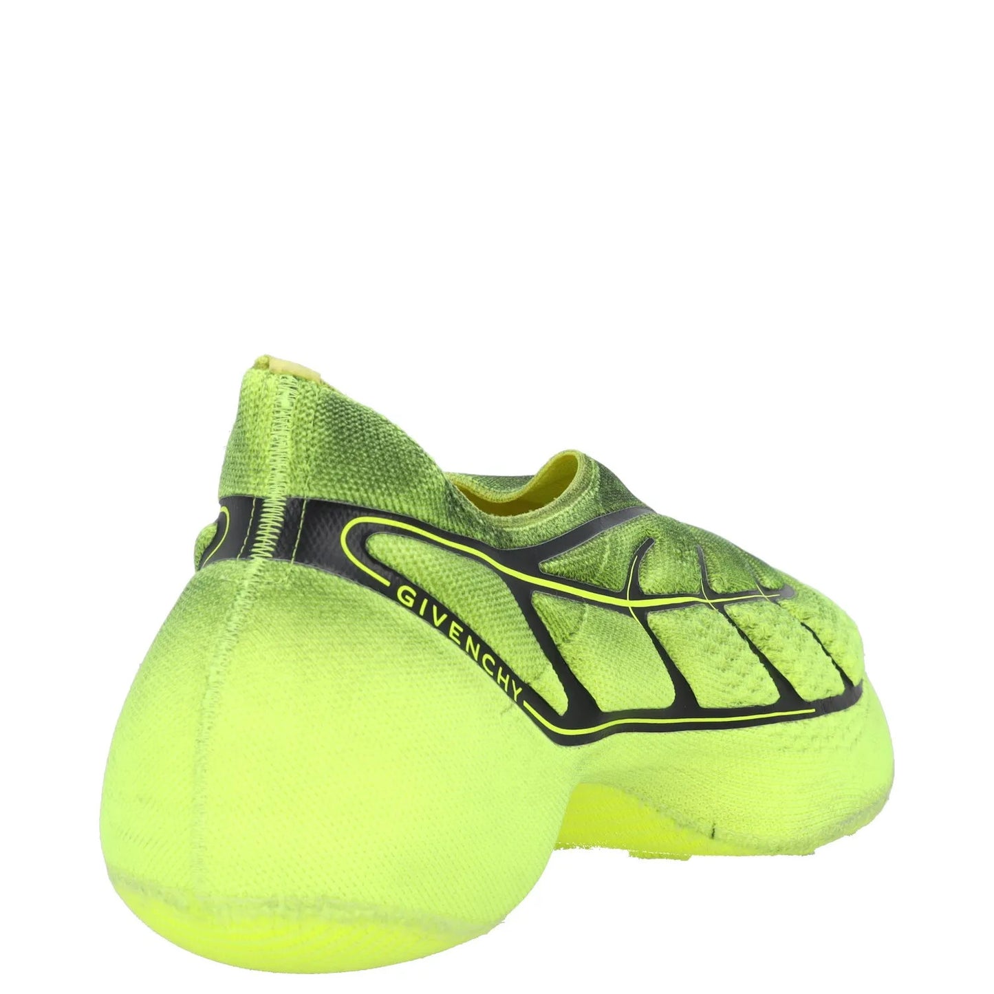 GIVENCHY Mens Trainer Yellow Synthetic Black Design Low Top UK 8 RRP 400 — View 6