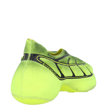 GIVENCHY Mens Trainer Yellow Synthetic Black Design Low Top UK 8 RRP 400 — View 6