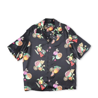 EDWARD CRUTCHLEY Mens Shirt Silk Collared Short Sleeve Buttoned Size XL RRP 300 — View 5
