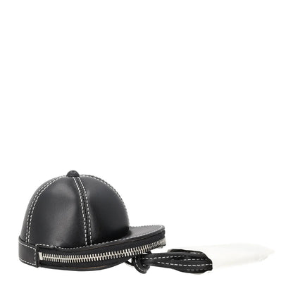 J.W. ANDERSON Womens Nano Cap Crossbody Bag Leather Black Size S RRP 295 — View 6
