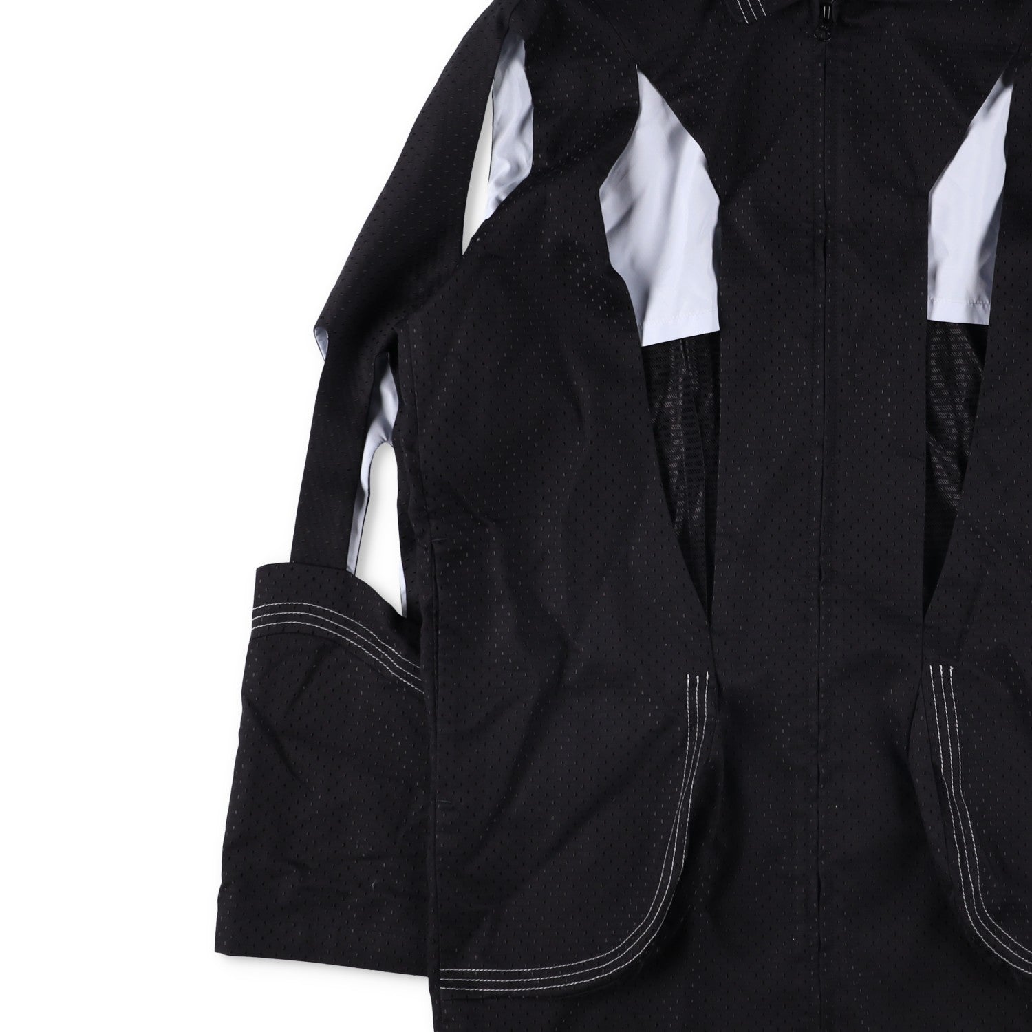 KIKO KOSTADINOV Black Hydra Shell Jacket Mens Size 52 Cotton Viscose RRP900 — View 3