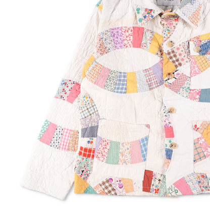 BODE 2019 Rare Patchwork Upcycled Multi Workwear Jacket Size M/L RRP1500 — View 6