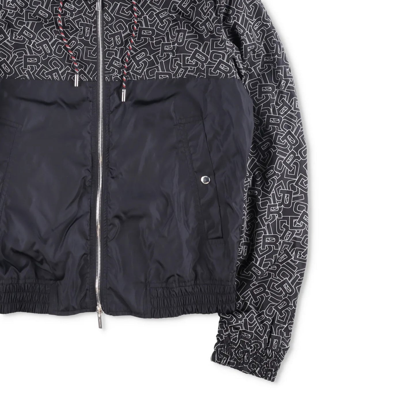 DIOR HOMME Mens Jackets AO Logo Hooded Zipped Black Two Tone Size 46 RRP 1450 — View 4