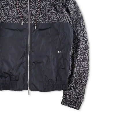 DIOR HOMME Mens Jackets AO Logo Hooded Zipped Black Two Tone Size 46 RRP 1450 — View 4