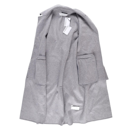 J.W.Anderson Mens Straight Fit Multi Button Grey Wool Blend Overcoat 8 RRP 1210 — View 10