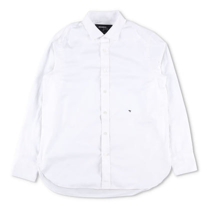 HOMMEGIRLS Womens Classic Shirt Long Sleeves Button-Up White Size M RRP 185