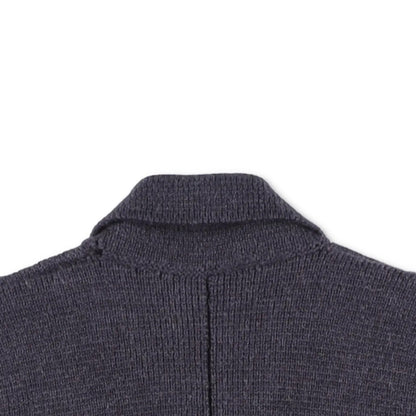 FABIANA FILIPPI Womens Blazer Wool Grey Double Breasted Pockets Size 8 RRP 600 — View 12