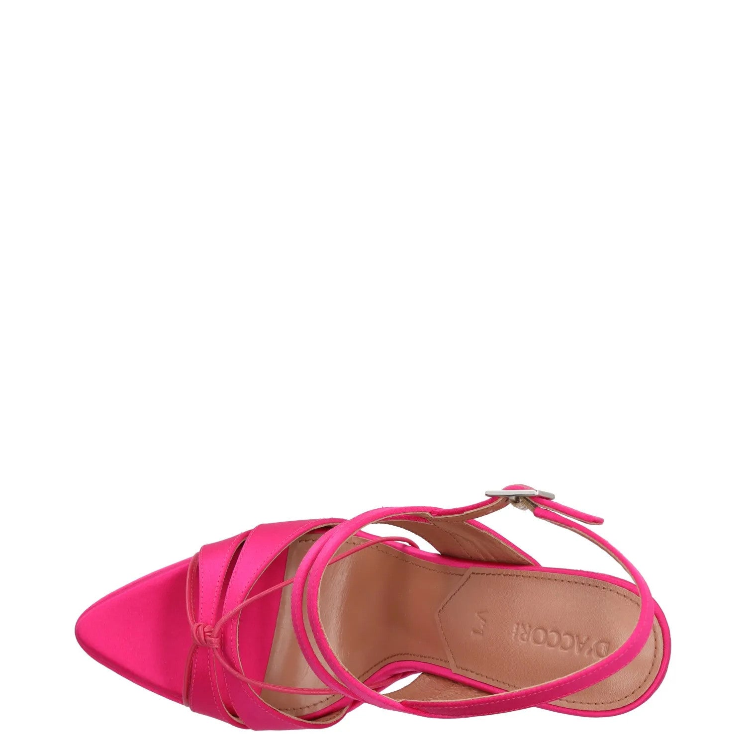 D'ACCORI Womens High Heels Pink Synthetic Strappy Open Toe UK 5 RRP 595 — View 7