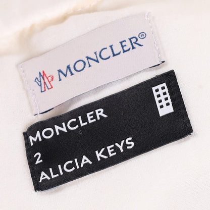 MONCLER GENIUS X Alicia Keys Womens Wide Leg Jeans Neutrals High Waist 40 RRP525 — View 8