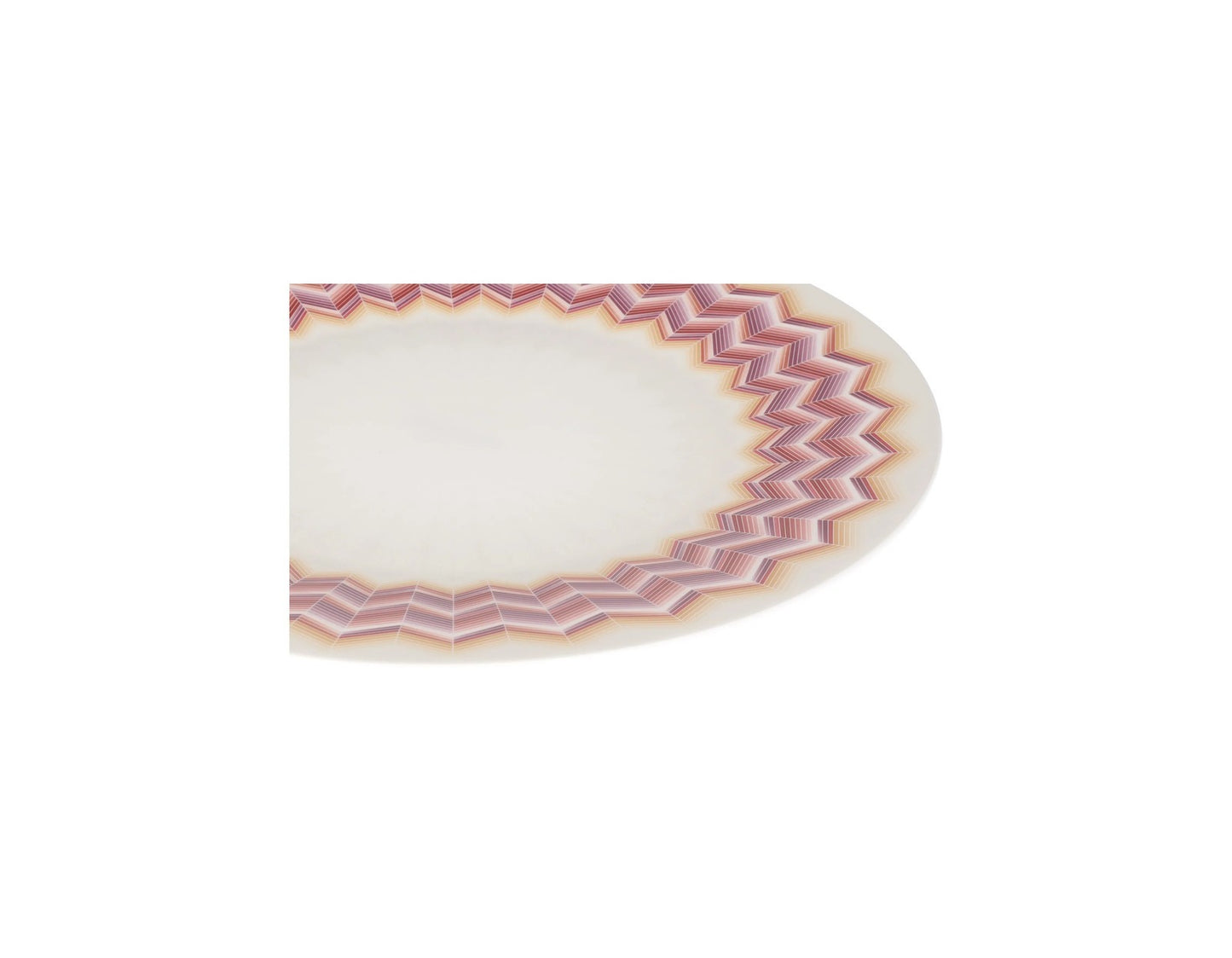 MISSONI TABLEWARE Zig Zag Jarris 156 32Cm Charger Plate Multicoloured OS RRP 182 — View 3
