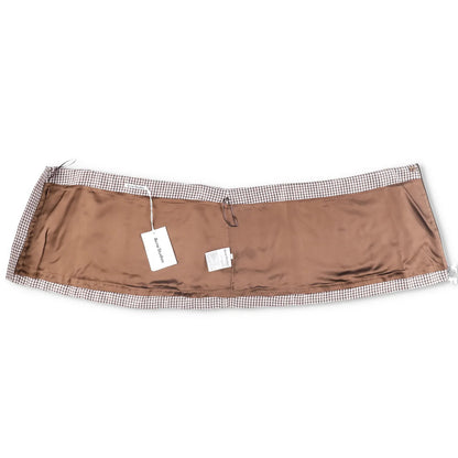 ACNE STUDIOS Womens Irella Short Skirt Checked Multicoloured Mid Waist 42 RRP245 — View 8