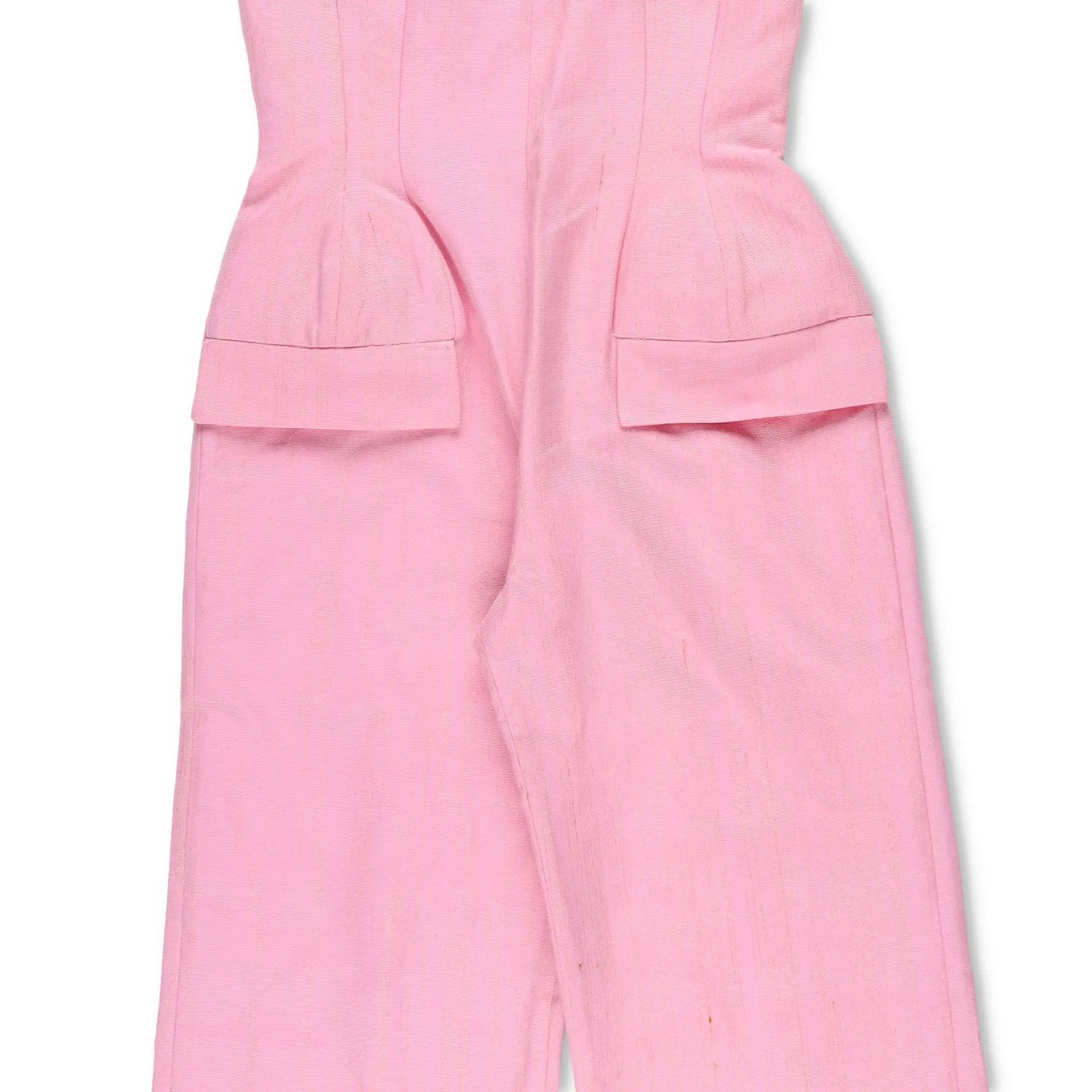 PAPA OPPONG Womens Edy Petiole Overall Kente Jumpsuit Pink One-Piece S RRP 2265 — View 6