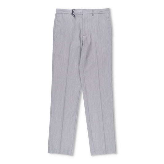 PRADA Mens Mohair Seta Suit Tailored Trousers Grey Dress Pants Size 48 RRP 1532