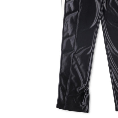 MONCLER GENIUSXPalm Angels Womens Shiny Side Stripe Track Pants Black 2XS RRP375 — View 3