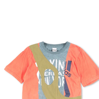 EVERLASTxADIDASxLUEDER Mens T-Shirt Cotton Multicoloured Short Sleeve S RRP 100 — View 2