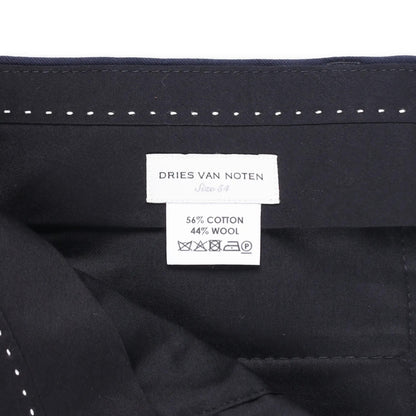 DRIES VAN NOTEN Mens Trousers Straight Leg Regular Fit Blue Size 54 RRP 450 — View 7