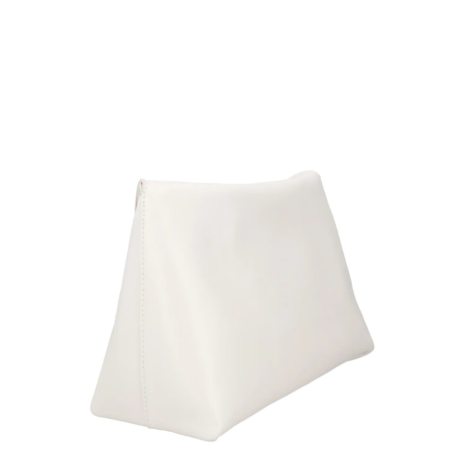 ALEXANDER MCQUEEN Womens Clutch Bag White Leather Gold Hardware Size M RRP 1900 — View 3