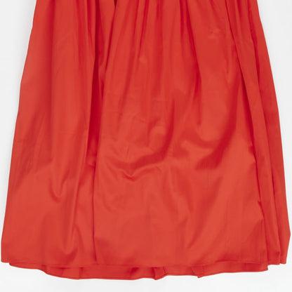 TOVE Womens Lauryn Strapless Red Midi Dress Sweetheart Neckline Size 40 RRP 635 — View 4