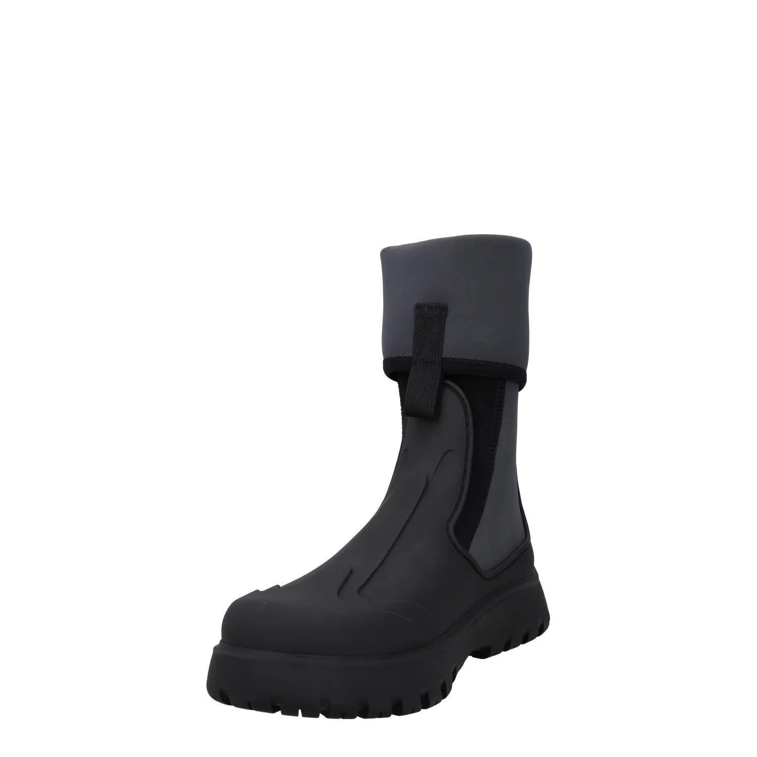 DIOR HOMME Mens Garden Rain Boots Black Synthetic Waterproof UK 12 RRP 855 — View 3