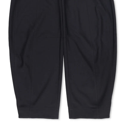 BOTTEGA VENETA Womens Wide Leg Twill Trousers Black Pleated Button 40 RRP 1015 — View 4