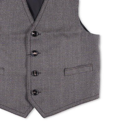 BOTTEGA VENETA Womens Jacket Waistcoat Scoop Neck Sleeveless Grey 42 RRP 990 — View 4