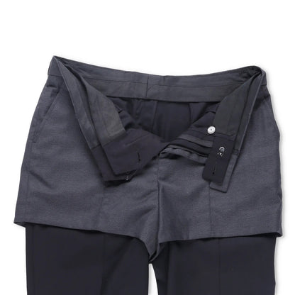 BETTTER Womens Double Waistband Trousers Black Grey Slim Leg Size M RRP 800 — View 7