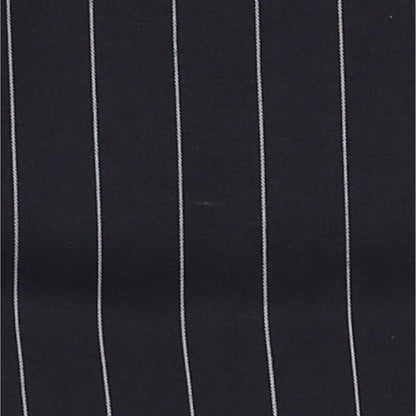 JUUN-J Unisex Striped Pinstripe Long Coat Wool Size 36 RRP1200 — View 12