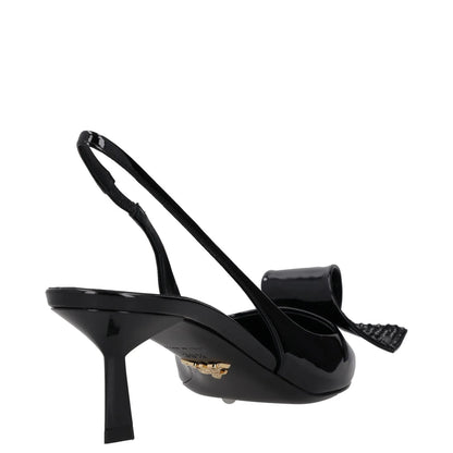PRADA Womens Modellerie Torchon 55 Mid Heel Point Toe Pumps Black EU 39 RRP 1320 — View 6