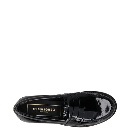 GOLDEN GOOSE Womens Flats Black Patent Leather Slip On Round Toe UK3 RRP 440 — View 7