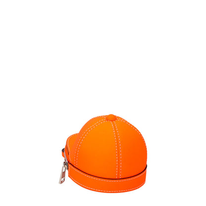 J.W. ANDERSON Womens Nano Cap Crossbody Bag Neon Orange Size S RRP 360 — View 3