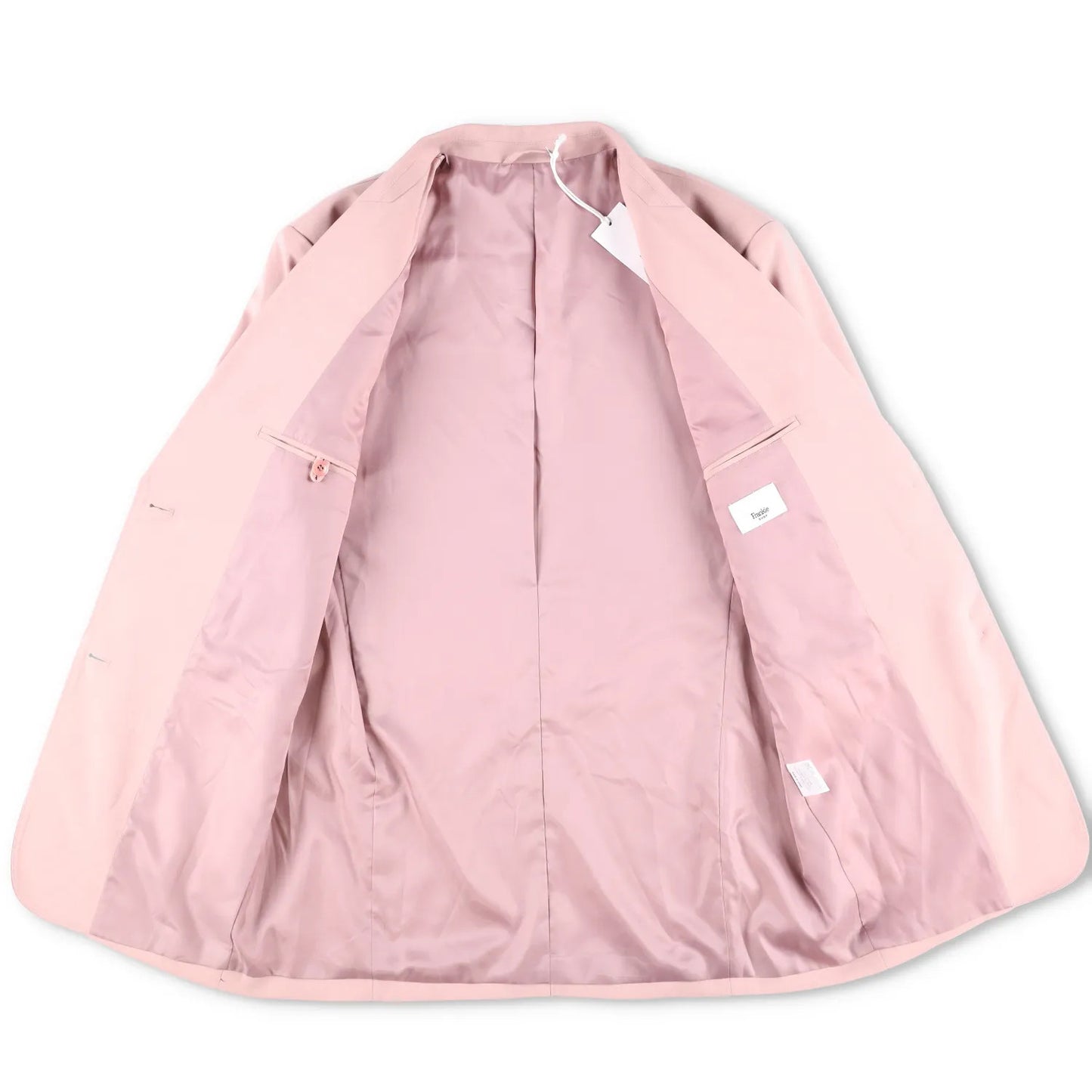 FRANKIE SHOP Mens Pink Blazer Button Closure Pockets Size XS - S RRP 200 — View 7