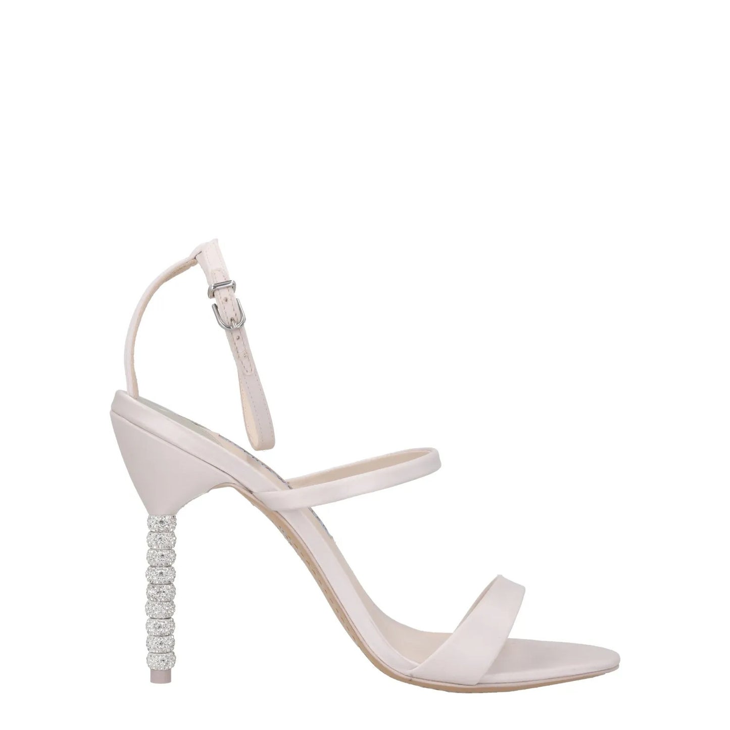 SOPHIA WEBSTER Rosalind Crystal Slingback Sandal White High Heel EU 41 RRP 450