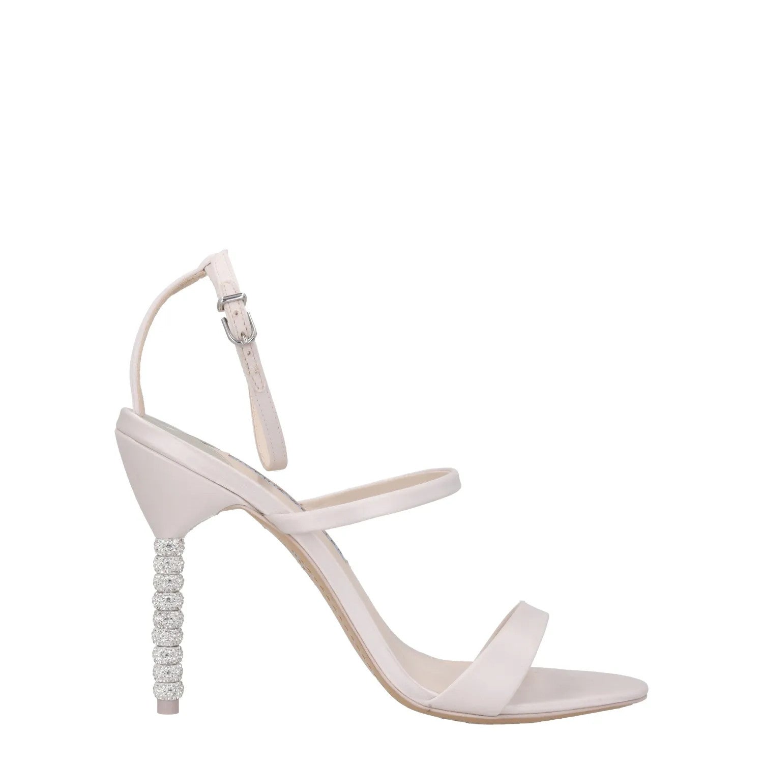 SOPHIA WEBSTER Rosalind Crystal Slingback Sandal White High Heel EU 41 RRP 450