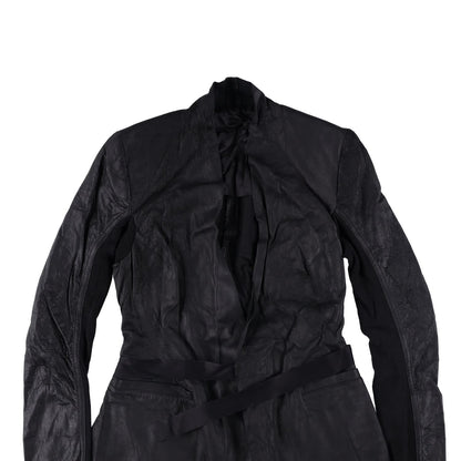 RICK OWENS Women Rick Jacket Blazer V-Neck Long Sleeve Black Size 38 RRP 1340 — View 2