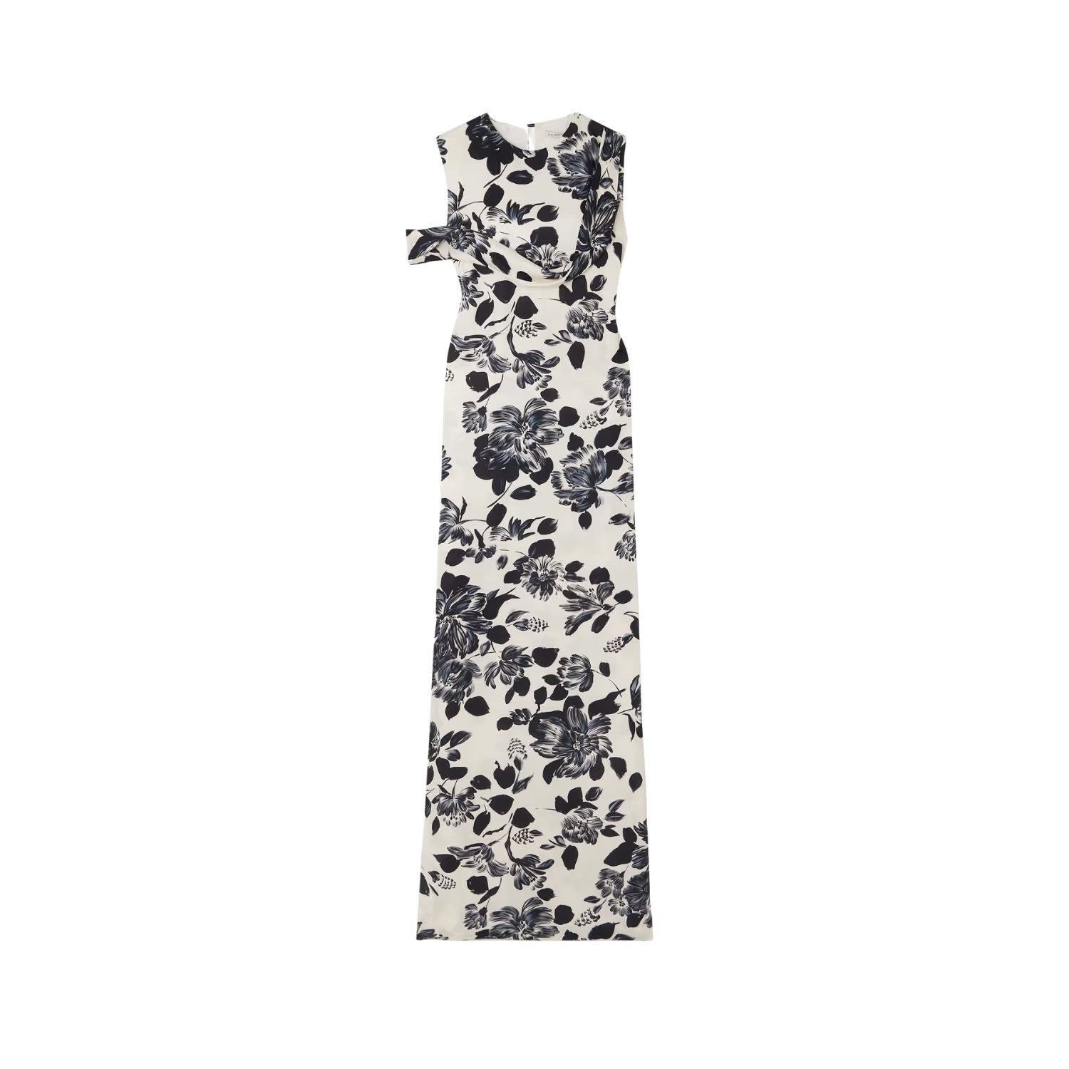 EMILIA WICKSTEAD Womens Drifa Maxi Dress Single Shoulder Flower Print 8 RRP 2080