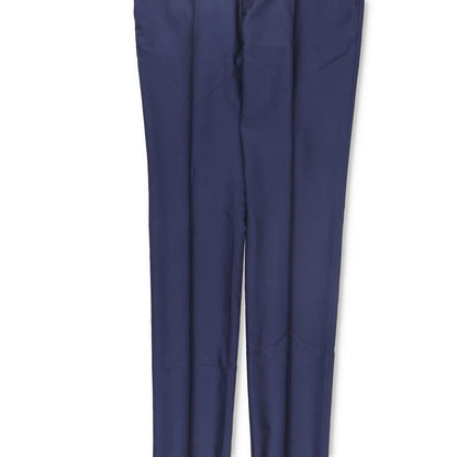 PRADA Mens Dress Pants Trousers Blue Pleated Straight Leg Size 52 R RRP 400 — View 3
