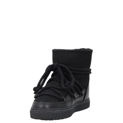 INUIKII Womens Snow Boots Rubber Sole Suede Shearling Lined Black EU 36 RRP 226 — View 3