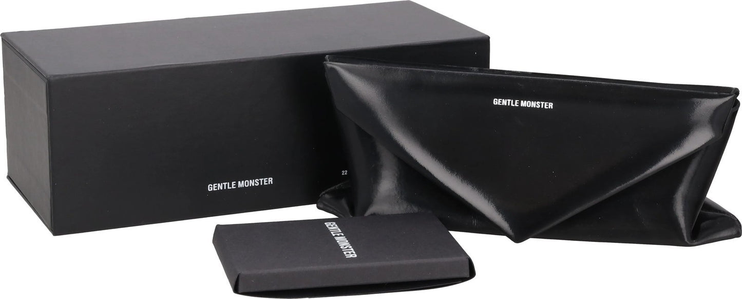GENTLE MONSTER Womens Lilit Square Sunglasses  Black Acetate OS RRP 210 — View 10