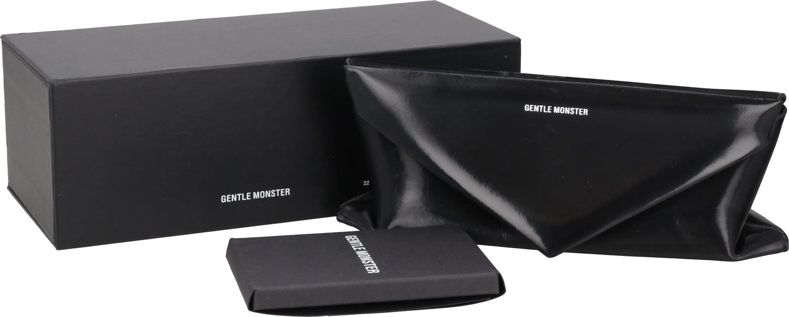 GENTLE MONSTER Womens Lilit Square Sunglasses  Black Acetate OS RRP 210 — View 10