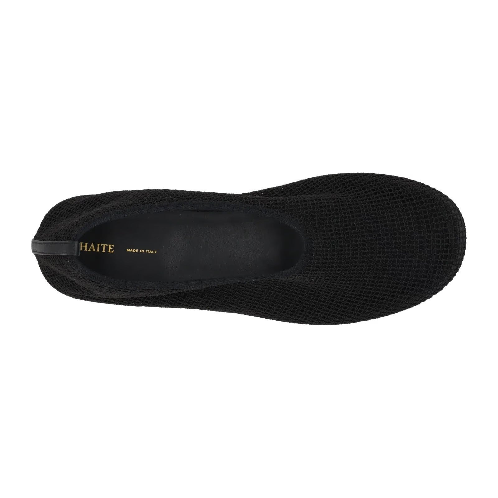 KHAITE Womens Marcy Mesh Ballet Flats Black Almond Toe Slip On UK 7 RRP 620 — View 7