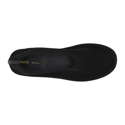 KHAITE Womens Marcy Mesh Ballet Flats Black Almond Toe Slip On UK 7 RRP 620 — View 7