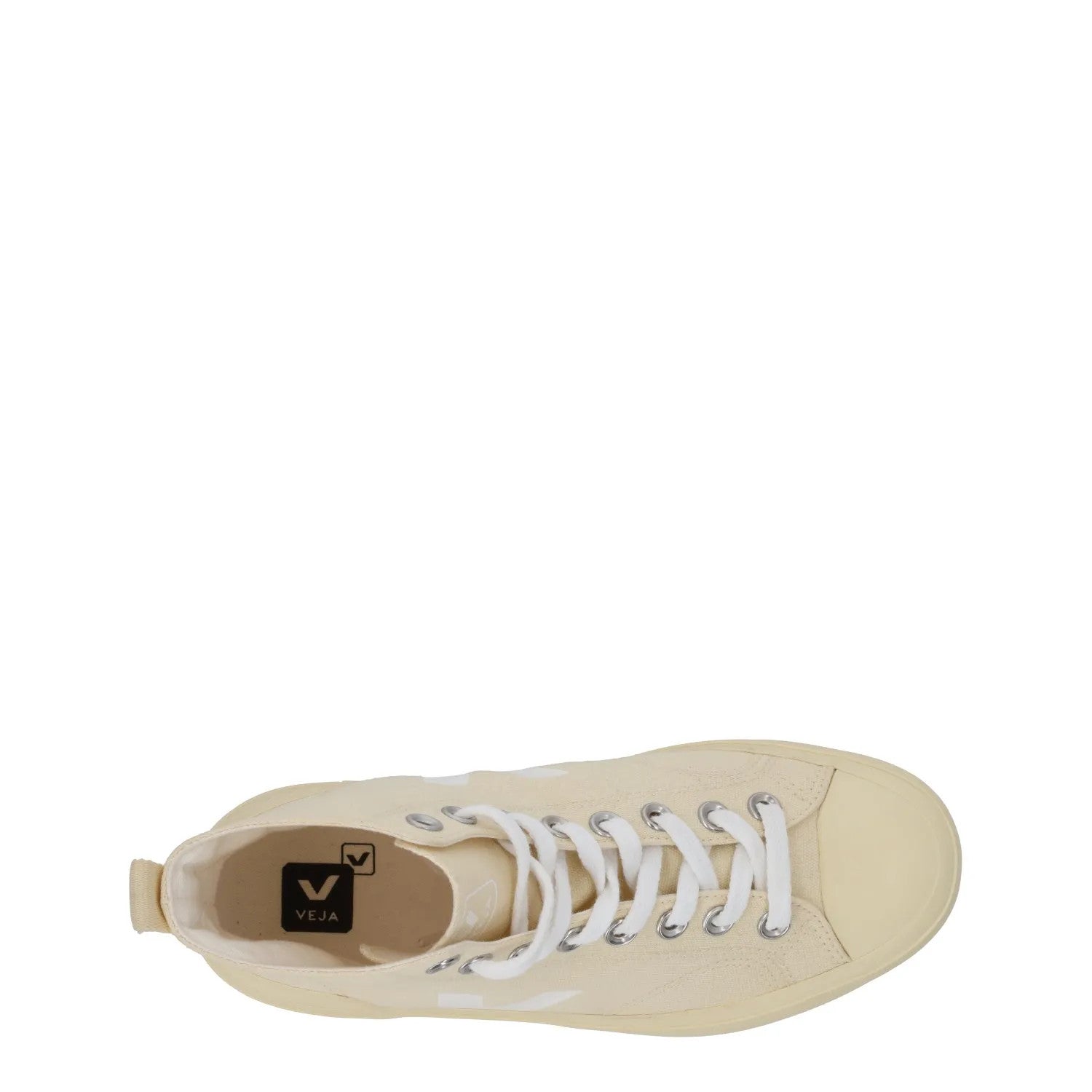 VEJA Womens Wata II White Canvas High Top Sneakers Comfort Lace Up EU 38 RRP 130 — View 7