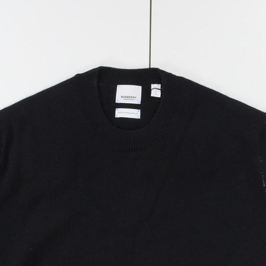 BURBERRY Womens Millfield Jumper EKD Black Crew Neck Pullover LS Size L RRP 950 — View 2