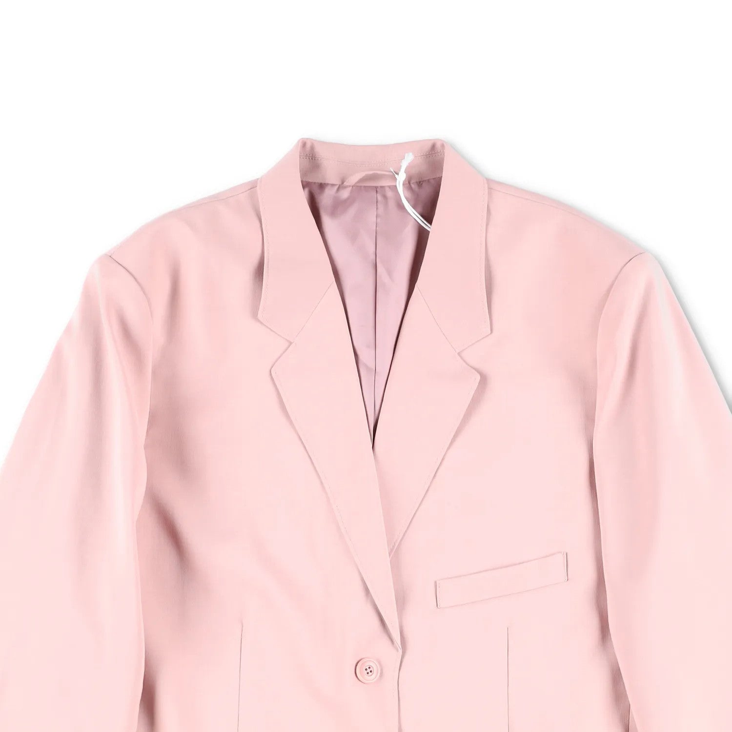 FRANKIE SHOP Mens Pink Blazer Button Closure Pockets Size XS - S RRP 200 — View 2