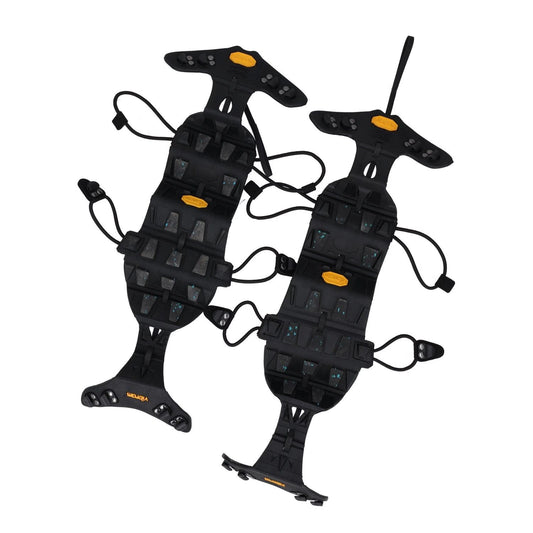 VIBRAM Crampons Unisex Black Rubber Durable Outdoor Gear Size EU41-42 RRP 200