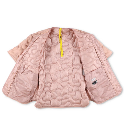 MONCLER GENIUS X Salehe Bembury Womens Shirt Jacket Quilted Crop Pink 46 RRP 735 — View 6