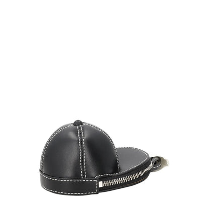 J.W. ANDERSON Womens Nano Cap Crossbody Bag Leather Black Size S RRP 295 — View 5